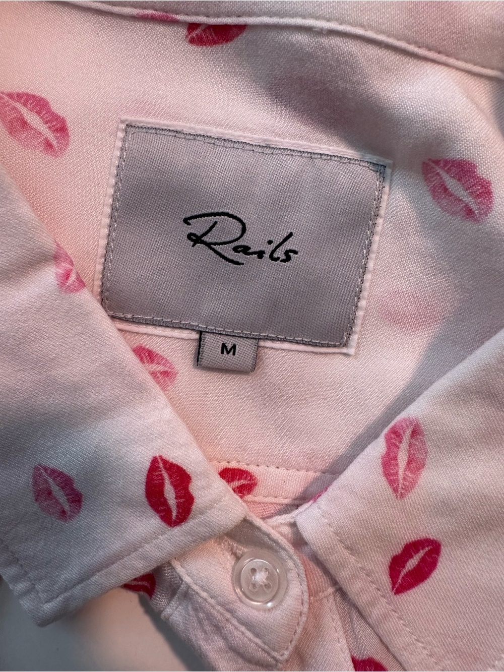 Rails Rosci Kiss me down button down blouse - Picture 6 of 6